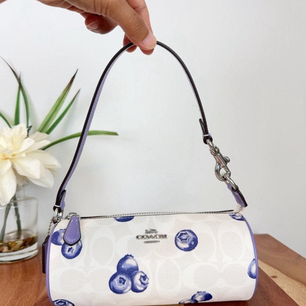 Coach CR369 Nolita Barrel Bag In Signature - Picture 3 of 8